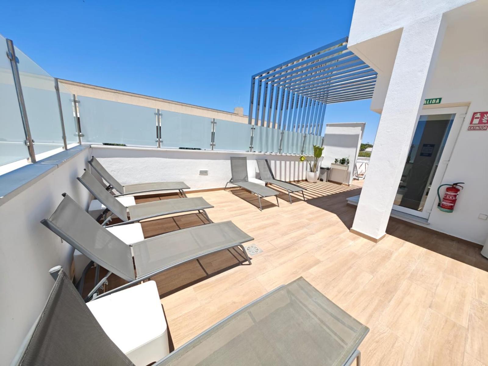 Apartamento Nuevo En Planta Baja A Con Piscina Y Solarium Барбате Экстерьер фото