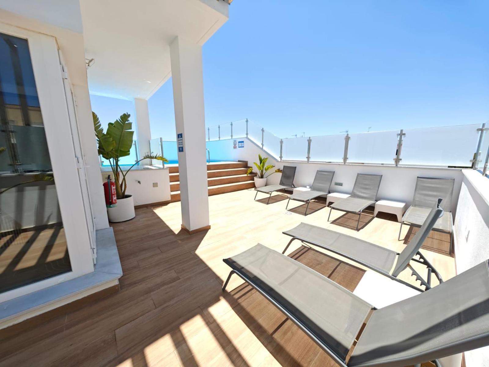 Apartamento Nuevo En Planta Baja A Con Piscina Y Solarium Барбате Экстерьер фото